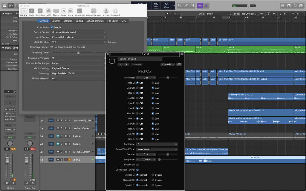 Using Logic Pro’s Pitch Correction Plug IN With VoiceOver & Comparing to Waves Tune RealTime